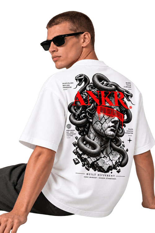 ANKR Medusa — Built Different T-Shirt