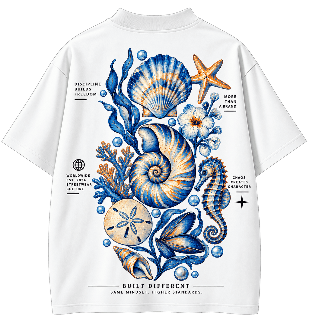 Ocean Treasures Oversized Graphic T-Shirt