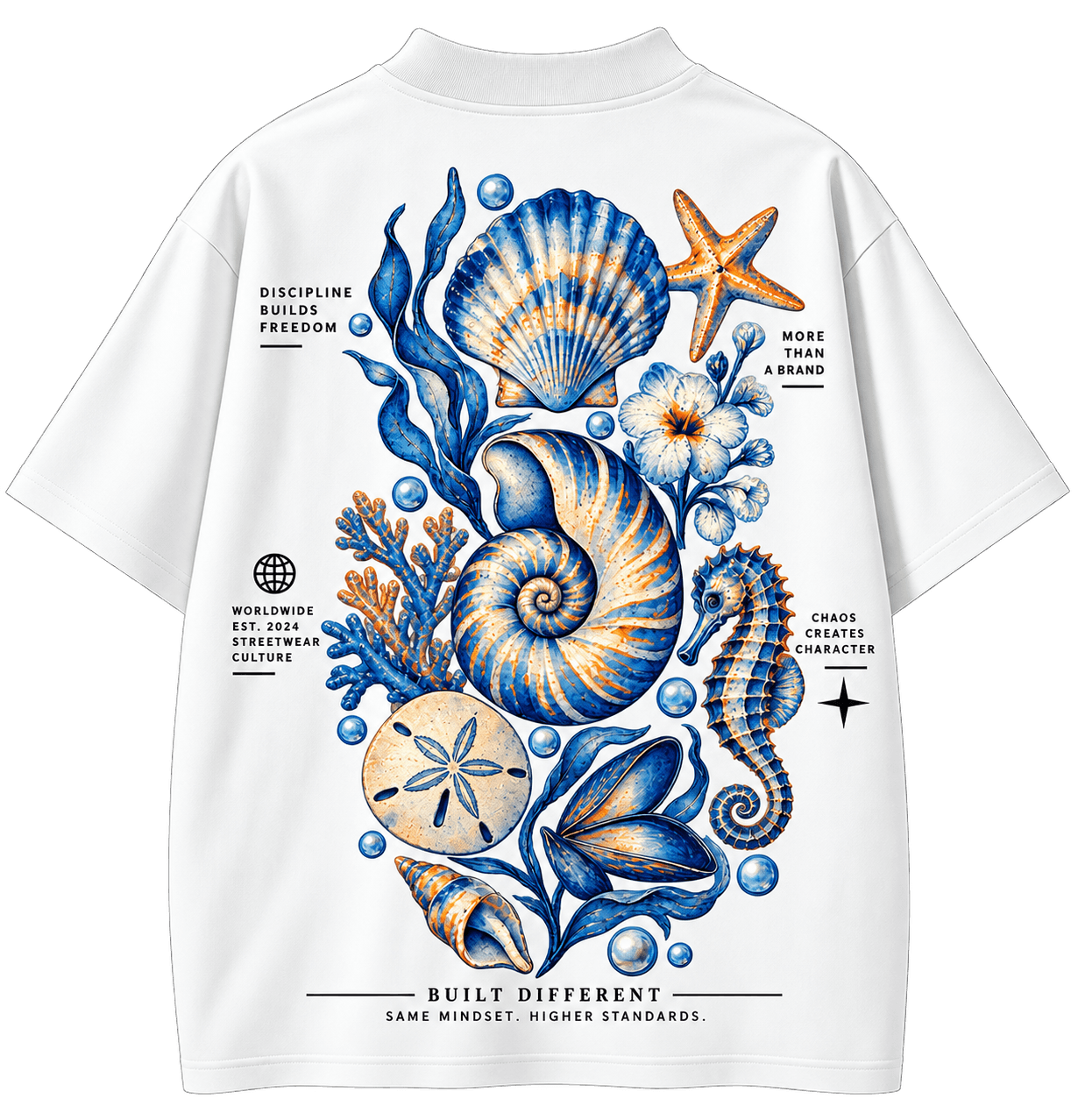 Ocean Treasures Oversized Graphic T-Shirt