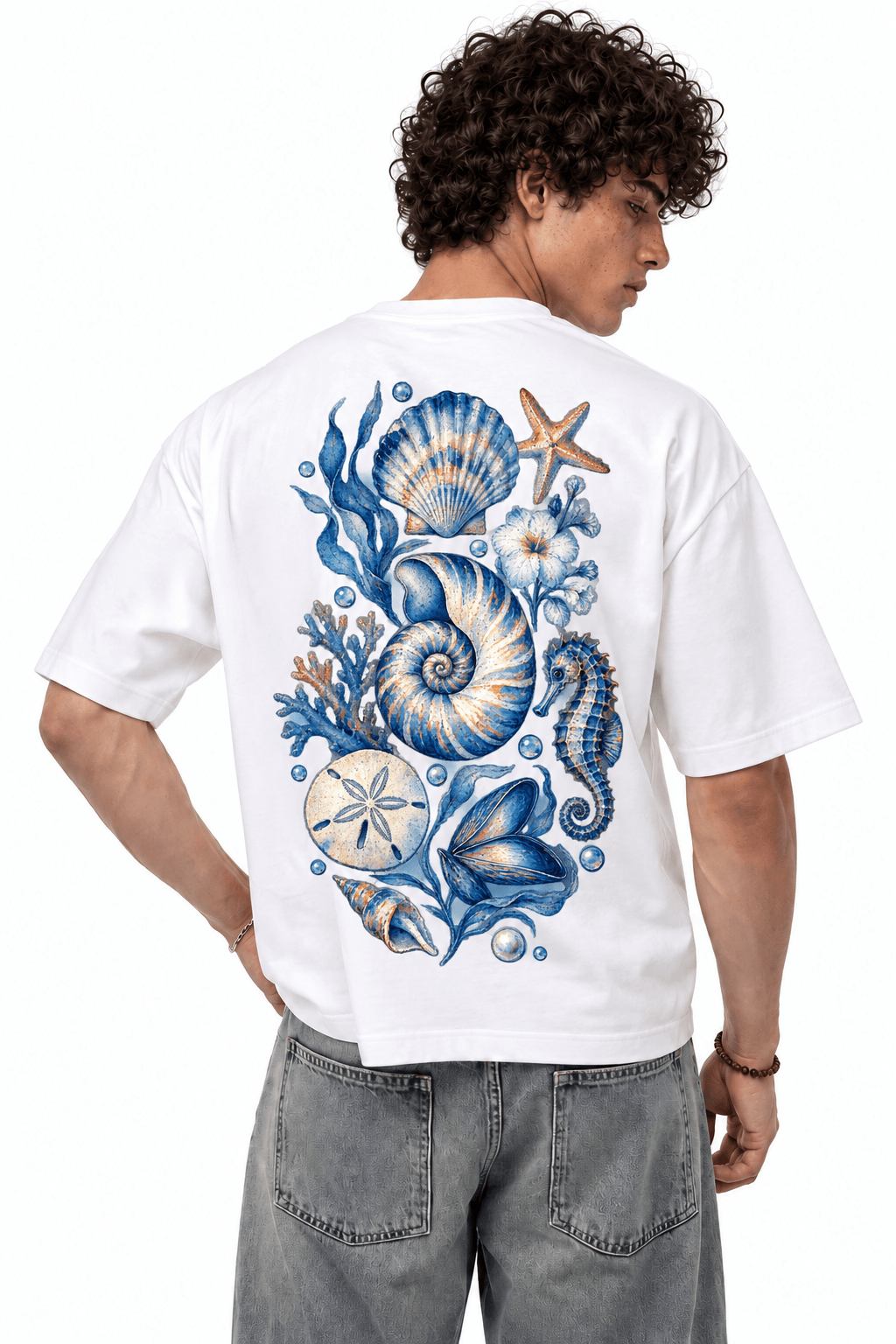 Ocean Treasures Oversized Graphic T-Shirt
