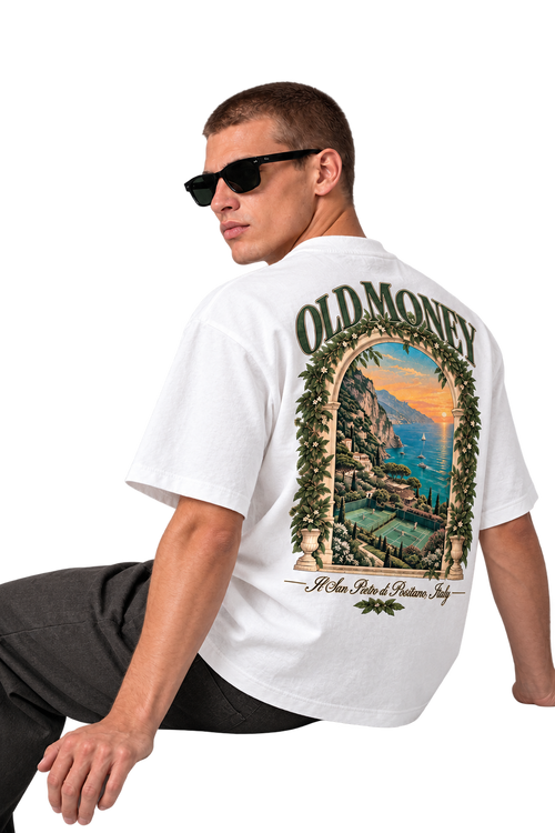 Old Money Positano Vintage T-Shirt – Italy